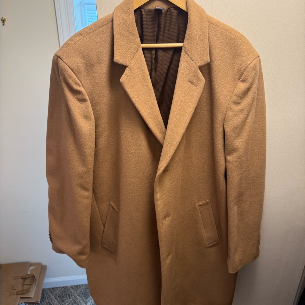 Jos. A. Bank Tan Trench Coat